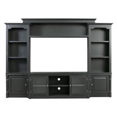 tv stand with hutch
