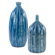 thin ceramic vase