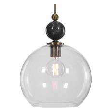 pendant light with globe
