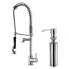 types of kitchen sink faucets