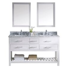 cabinet double sink