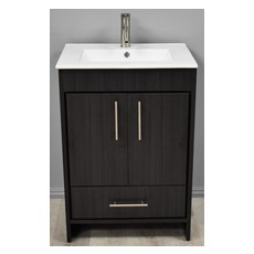 bathroom vanity with table