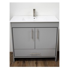 small vanity unit without basin