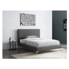 twin grey bed frame