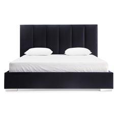 queen bed frame with upholstered headboard