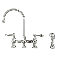 single lever kitchen faucet with pull out spray