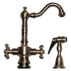 oil rubbed bronze 3 hole kitchen faucet