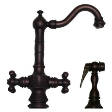 antique brass faucet single hole