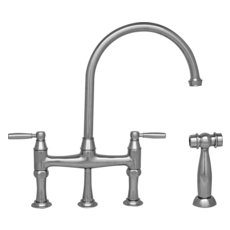 kitchen sink with filter tap