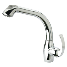 sink faucet with pull out sprayer