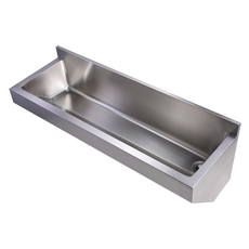 double utility sink stainless steel