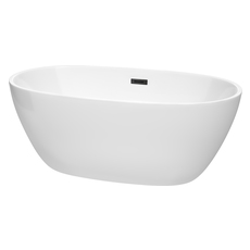 freestanding jetted tub for two