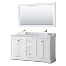 bathroom vanity with cabinet on top