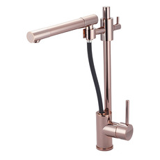 small bar faucet with sprayer