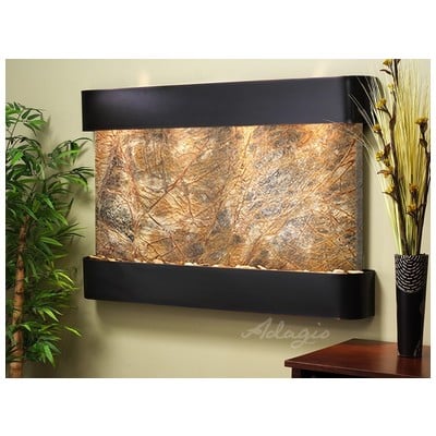 Indoor Fountains Adagio Sunrise Springs Blackened Copper BrownMarble Wall SSR1506 764753340133 BlackebonyBrownsable Wall Small Copper Complete Vanity Sets 