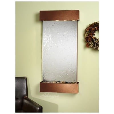 Indoor Fountains Adagio Whispering Creek Woodland Brown SilverMirror Wall WCS3740 764753337010 BlackebonyBrownsableSilver Wall Small Woodland Brown Complete Vanity Sets 