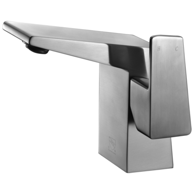 Alfi Tub Faucets, Brushed Nickel, Complete Vanity Sets, Brushed Nickel, Modern, Indoor, Brass, Deck Mount, Bathroom Faucet, 811413024145, AB1470-BN