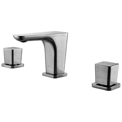 Alfi Tub Faucets, Brushed Nickel, Complete Vanity Sets, Brushed Nickel, Modern, Indoor, Brass, Deck Mount, Bathroom Faucet, 811413024329, AB1782-BN