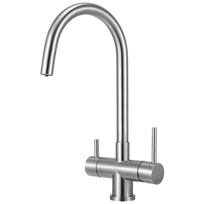 Alfi Kitchen Faucets, Modern, Indoor, Stainless Steel, Deck Mount, Kitchen Faucet, 811413025753, AB2042-BSS