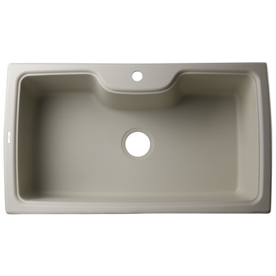 Single Bowl Sinks Alfi Kitchen Granite Composite Biscuit Biscuit Drop In AB3520DI-B 811413023469 Kitchen Sink Drop-In Single Biscuit 