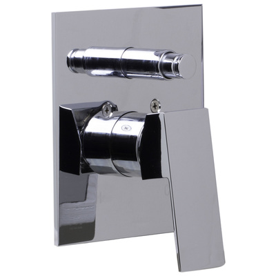 Thermostatic Control Alfi Bathroom Brass Polished Chrome Polished Chrome Wall Mount AB5601-PC 811413020505 Shower Mixer Bathroom BRASS ITALIAN BRASS TUSCAN BRA Shower Mixer Valve Complete Vanity Sets 