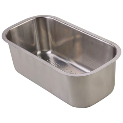 Colanders Alfi Kitchen Stainless Steel Brushed Stainless Steel Silver Drop In AB60SSC 811413023766 Colander Complete Vanity Sets 