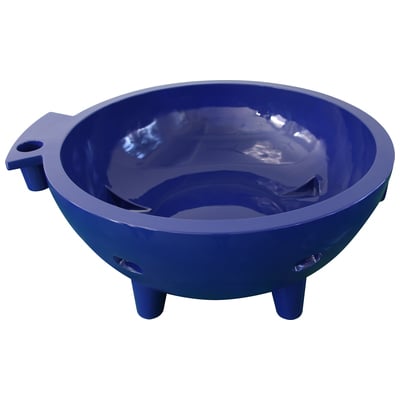 Free Standing Bath Tubs Alfi Outdoor Acrylic Dark Blue Free Standing FireHotTub-DB 811413027535 Tub Bluenavytealturquioseindigoaqu Acrylic Wood wooden 