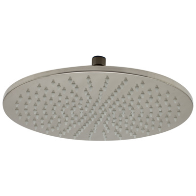 Shower Heads Alfi Bathroom Brass Brushed Nickel Wall or Ceiling LED12R-BN 811413026156 Shower Head Brushed Nickel Rain Shower rainshower rain Round 