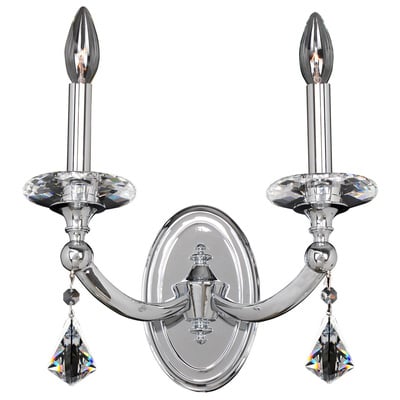 Wall Sconces Allegri Floridia Firenze Clear Chrome Firenze Clear Indoor 012122-010-FR001 0720062278055 Wall Sconce Classic Contemporary Modern Cl Indoor 