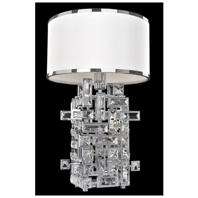 Table Lamps Allegri Vermeer Firenze Clear Brushed Champagne Gold Firenze Clear Indoor 027600-038-FR001 0720062296714 Table Lamp Black ebonyGold Art Deco TABLE Firenze 