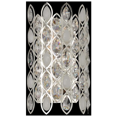 Wall Sconces Allegri Prive Firenze Clear Silver Firenze Clear Indoor 028720-014-FR001 0720062283080 Wall Sconce Silver Casual Luxury Indoor 