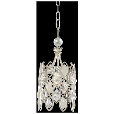 Pendant Lighting Allegri Prive Firenze Clear Two Tone Silver Firenze Clear Indoor 028750-017-FR001 0720062283134 Mini Pendant Silver 1 Light 2 Light 3 Light 4 Ligh Concrete Metal Crystal Metal Metal Silver 