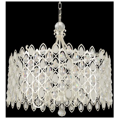 Pendant Lighting Allegri Prive Firenze Clear Two Tone Silver Firenze Clear Indoor 028754-017-FR001 0720062283172 Pendant Silver 1 Light 2 Light 3 Light 4 Ligh Concrete Metal Crystal Metal Metal Silver 