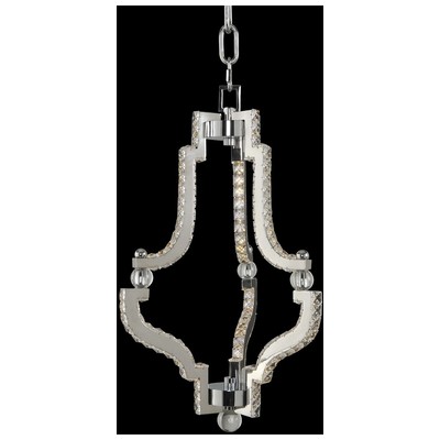 Pendant Lighting Allegri Cambria Firenze Clear Chrome Firenze Clear Indoor 030550-010-FR001 0720062283431 Pendant 1 Light 2 Light 3 Light 4 Ligh Concrete Metal Crystal Metal Chrome Metal POLISHED CHROME 