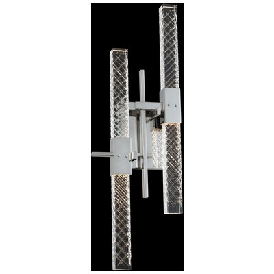 Wall Sconces Allegri Apollo Firenze Chrome Firenze Indoor 034922-010-FR001 0720062364000 Wall Sconce Casual Luxury Contemporary Indoor 
