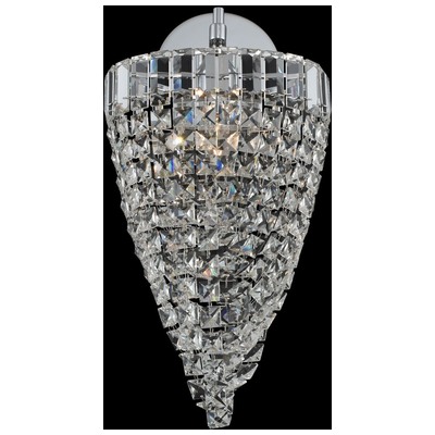 Wall Sconces Allegri Mira Firenze Chrome Firenze Indoor 035320-010-FR001 0720062361900 Wall Sconce Casual Luxury SCONCE Indoor 