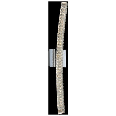 Wall Sconces Allegri Aries Firenze Chrome Firenze Indoor 035721-010-FR001 0720062363638 Wall Sconce Contemporary SCONCE Indoor 