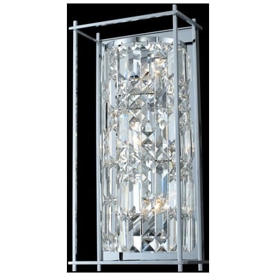Wall Sconces Allegri Joni Firenze Chrome Firenze Indoor 036121-010-FR001 0720062364178 Wall Sconce Casual Luxury Modern SCONCE Indoor 