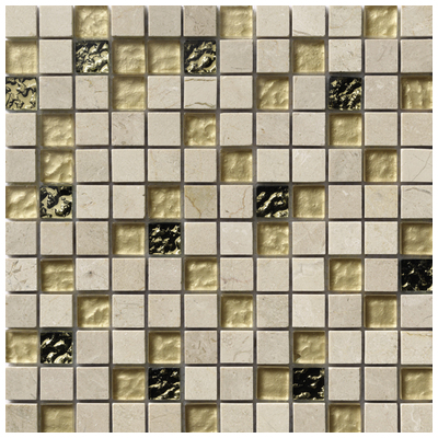 Mosaic Tile and Decorative Til Altto Glass S6003 Mosaic Complete Vanity Sets 