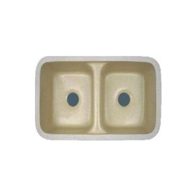 Double Bowl Sinks AmeriSink AS 512 Double Bowl Kitchen Sink Whitesnow BISCUIT Colors White Black Blu Complete Vanity Sets 
