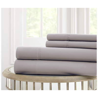Sheets and Sheet Sets Amrapur Fine Linens 100% Cotton 10600ST1-PLT-QN 645470145952 Queen Sheet set Cotton linen 