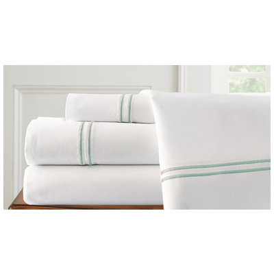 Sheets and Sheet Sets Amrapur Italian Hotel collection 55% Cotton/45% polyester 11000DMG-JDE-QN 645470131382 Whitesnow Double Queen Sheet set Cotton Polyester Poylester 