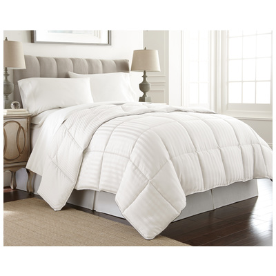 Comforters Amrapur The hotel collection by PCT 100% Microfiber 1DBYDWNG-WHT-TN 645470164427 Whitesnow Twin Microfiber Polyester 