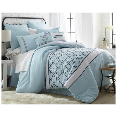 Comforters Amrapur PCT Home Collection 100% Microfiber 38EBJQCF-ARZ-KG 645470168395 King Microfiber Polyester 
