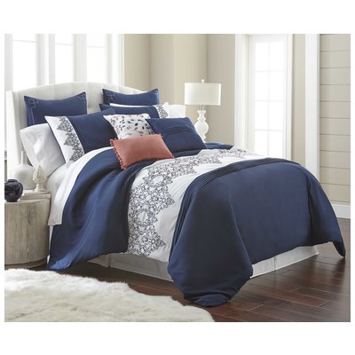 Comforters Amrapur Allure 100% Microfiber 38EBJQCF-ELS-KG 645470191683 King Microfiber Polyester 