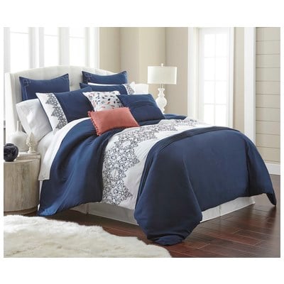 Comforters Amrapur Allure 100% Microfiber 38EBJQCF-ELS-QN 645470191676 Queen Microfiber Polyester 