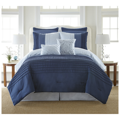 Comforters Amrapur PCT Home Collection 100% Microfiber 38EBJQCF-OCR-QN 645470168814 Queen Microfiber Polyester 