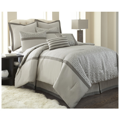 Amrapur Comforters, King, Microfiber,Polyester, 100% Microfiber, 645470135090, 38EJECMG-MER-KG