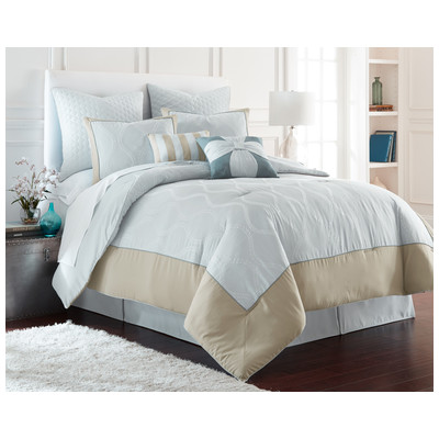 Comforters Amrapur PCT Home Collection 100% Microfiber 38EJECMG-TPZ-QN 645470151656 Queen Microfiber Polyester 