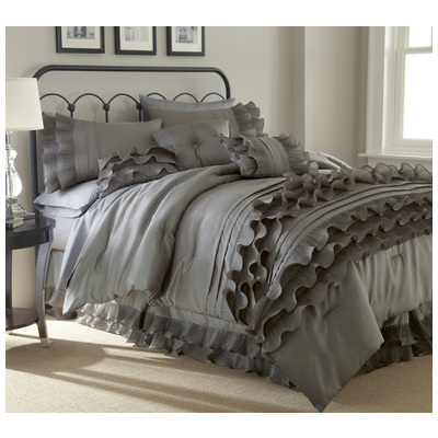 Comforters Amrapur PCT Home Collection 100% Microfiber 38EMBCFB-APL-KG 645470119625 King Microfiber Polyester 